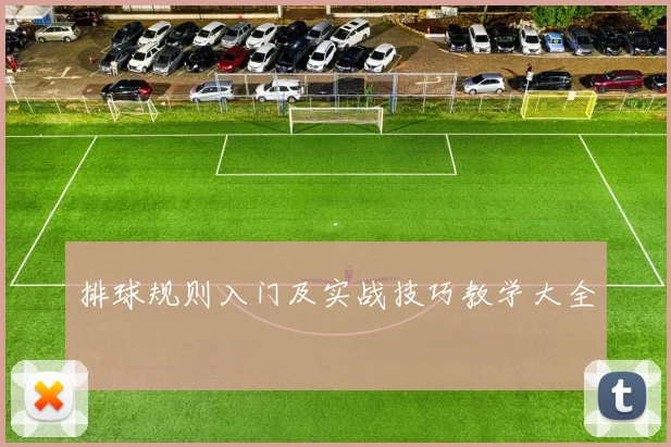 排球规则入门及实战技巧教学大全